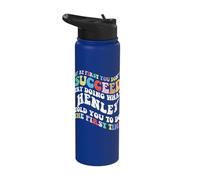 Groovy if At First You Don't Succeed Try Doing What Henley Stainless Steel Insulated Water Bottle