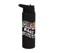 Groovy if At First You Don't Succeed Try Doing What Macy Stainless Steel Insulated Water Bottle