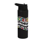 Groovy if At First You Don't Succeed Try Doing What Marianna Stainless Steel Insulated Water Bottle