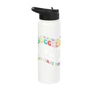 Groovy if At First You Don't Succeed Try Doing What Robin Stainless Steel Insulated Water Bottle
