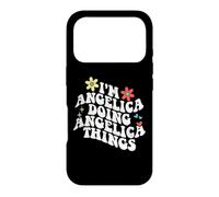 Groovy Im Angelica Doing Angelica Things Funny Mother's Day Case for iPhone 17 Pro