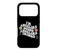 Groovy Im ANGELINA Doing ANGELINA Things Funny Mother's Day Case for iPhone 17 Pro