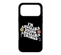 Groovy Im ANGELINA Doing ANGELINA Things Funny Mother's Day Case for iPhone 17 Pro Max