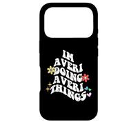 Groovy Im Averi Doing Averi Things Funny Mother's Day Case for iPhone 17 Pro