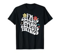Groovy Im Celeste Doing Celeste Things Funny Mother's Day Value Graphic T-Shirt