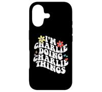 Groovy Im Charlie Doing Charlie Things Funny Mother's Day Case for iPhone 17