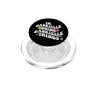 Groovy Im Gabrielle Doing Gabrielle Things Funny Mother's PopSockets PopGrip for MagSafe