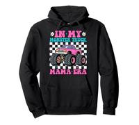 Groovy In My Monster Truck Mama Era Monster Truck Mom Pullover Hoodie