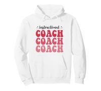 Groovy Instructional Coach Back To School Matching Group Pullover Hoodie
