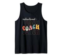 Groovy Instructional Coach Back To School Matching Group Tank Top