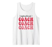 Groovy Instructional Coach Back To School Matching Group Tank Top