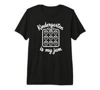 Groovy Kindergarten is My Jam Strawberry Kinder Team Teacher Premium T-Shirt