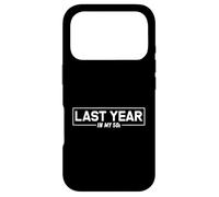 Groovy Last Year In My 50s funny Fifty's years Case for iPhone 17 Pro