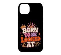 Groovy Leo Zodiac Retro Born To Be Looked At Astrology Case for iPhone 14 Plus