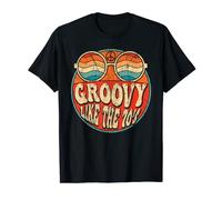 Groovy Like The 70s Aesthetic Nostalgia 1970's Retro T-Shirt