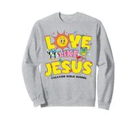 Groovy Love Like Jesus Vacation Bible School VBS Live It Sweatshirt