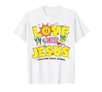 Groovy Love Like Jesus Vacation Bible School VBS Live It T-Shirt