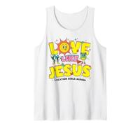Groovy Love Like Jesus Vacation Bible School VBS Live It Tank Top