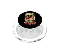 Groovy Mama Boy Love Retro Sweet Son Affection Graphic PopSockets PopGrip for MagSafe