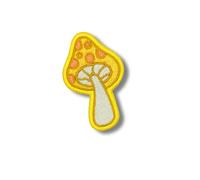 Groovy Mushroom Patch - Embroidered Patch, Strong Adhesive Sticker Badge Applique for Jackets, Backpacks, Hats & DIY