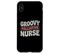 Groovy Palliative Nurse Hospice Care Case for iPhone XS Max
