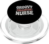 Groovy Palliative Nurse Hospice Care PopSockets PopGrip for MagSafe