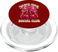 Groovy Pink Bow Cherry Dance Mom DANCE MOM SOCIAL CLUB PopSockets PopGrip for MagSafe