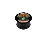 Groovy Plant Lady Vintage Seventies Houseplant Lover Gift PopSockets Adhesive PopGrip
