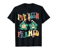 Groovy Retro I've Been Framed - Funny Optometrist T-Shirt