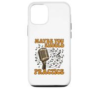 Groovy Retro Music Teacher | Maybe You Should Practice Case for iPhone 12/12 Pro