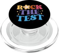 Groovy Rock The Test Motivational Retro Teachers Testing Day PopSockets PopGrip for MagSafe