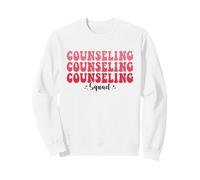 Groovy School Counselor Counseling Squad College Guidance Sweatshirt
