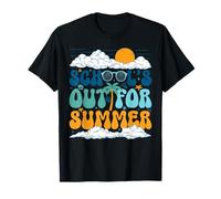 Groovy School's Out for Summer Last Day of School Teachers T-Shirt