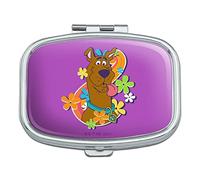 Groovy Scooby-Doo Rectangle Pill Case Trinket Gift Box by GRAPHICS & MORE - 2 Compartments - Officially Licensed