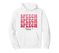 Groovy Speech Crew Speech Language Pathologist Pathology SLP Pullover Hoodie