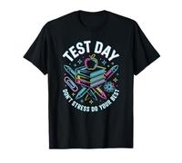 Groovy Teacher Test Day Motivation Dont Stress You Got This T-Shirt