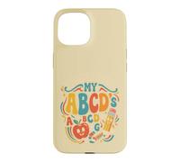 Groovy Teaching My ABCs Teacher Alphabet Design Case for iPhone 15