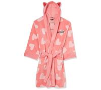 Groovy Uk DC Comics Harley Quinn Cosy Hearts Bathrobe with Ears, One Size, Pink