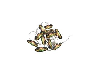 Groovy Uk Friends Central Perk Black String Lights, Black/Blue/Red/White/Yellow