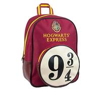 Groovy Uk Harry Potter Hogwarts Express 9 3/4 Backpack, Black/Burgundy/White/Yellow