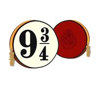 Groovy Uk Harry Potter Hogwarts Express 9 3/4 Coin Purse, Beige/Black/Burgundy