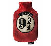 Groovy Uk Harry Potter Platform 9 3/4 Hot Water Bottle, 1 Litre Capacity, Red