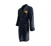 Groovy Uk Men's Suicide Squad Bathrobe, Black/Gold, 8 UK