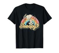 Groovy Vibes Snoopy Music Retro Vintage 60s Festival Dancing T-Shirt