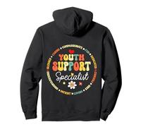 Groovy Worker Youth Support Specialist Counselor Pullover Hoodie
