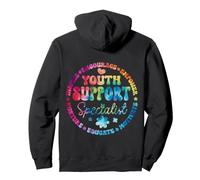 Groovy Worker Youth Support Specialist Counselor Pullover Hoodie