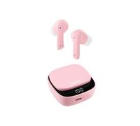Groovz True Wireless Ear Buds with Magnetic Digital Charging Case MAGENTA