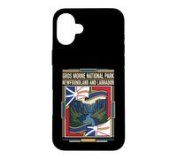Gros Morne National Park Newfoundland and Labrador Flag Case for iPhone 16 Plus