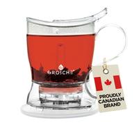 GROSCHE Aberdeen Tea Steeper, Teapot, Tea Maker, and Infuser - BPA Free & Food Safe Tritan (1000 ml)