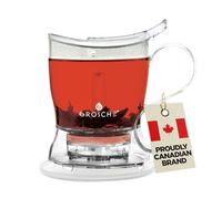 GROSCHE Aberdeen Tea Steeper, Teapot, Tea Maker, and Infuser - BPA Free & Food Safe Tritan(525 ml)